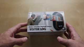 Brinno Motion Activated PeepHole Camera Unboxing and Installation [upl. by Enyleuqcaj]