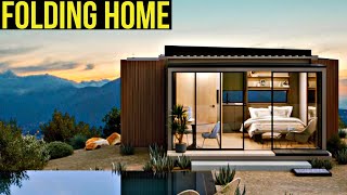 Affordable Folding PREFAB HOMES You Can Buy Right now [upl. by Gnemgnok]