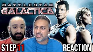 Battlestar Galactica  S1 Ep 11  Colonial Day  REACTION  First Time Watching [upl. by Siraved]