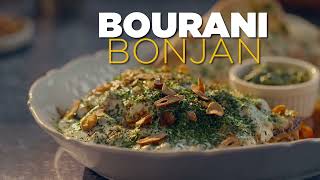 How To Make Afghan Bourani Banjan  Eggplant with Yoghurt Sauce  Afghan Vegetarian Recipe Zee Zest [upl. by Akemak]