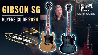 Which Gibson SG is “Best” For You in 2024 Gibson SG Buyers Guide  Custom Colors [upl. by Scopp928]