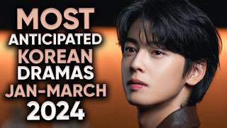 19 Most Anticipated Korean Dramas of 2024 January  March Ft HappySqueak [upl. by Ray]