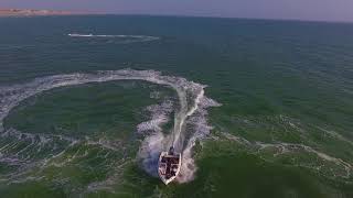 Karachis Beautiful Beach  Sandspit  DroneVlog [upl. by Trillbee281]