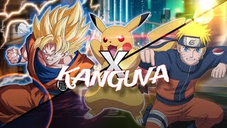 ANIME X KANGUVA  GOKU ❌️ POKEMON ❌️ NARUTO ❌️ KANGUVA  「4KEDIT 」AMV [upl. by Sanalda]