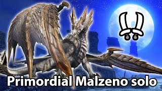 Hazard Primordial Malzeno Dual Blades solo  340 TA rules  Qurio augments [upl. by Nohsed621]