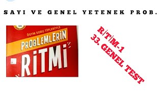 PROBLEMLERİN RİTMİ TEST33 [upl. by Eamaj]