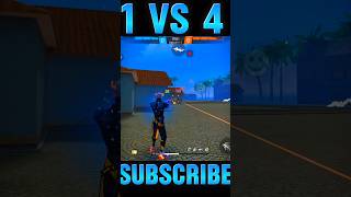 1 VS 4 freefire tgrnrz tondegamer shorts [upl. by Phira]