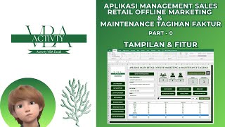 APLIKASI PENJUALAN SALES RETAIL OFFLINE MARKETING DAN MAINTENANCE TAGIHAN FAKTUR PART0 [upl. by Kessler282]