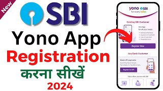 how to register yono sbi app 2024  yono app me first time login kaise kare 2024  yonosbiapp [upl. by Farah]