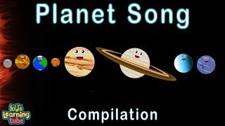 The Planet Song  Space Explained by KidsLearningTube [upl. by Oirelav]