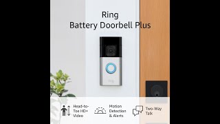 Protect Your Home Like Never Before – Ring Battery Doorbell Plus Review [upl. by Marin]