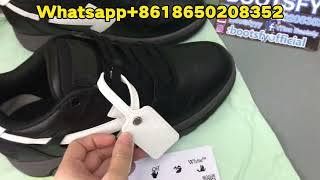 Review OFF WHITE Out Of Office OOO Low Tops Black Grey White SS22 Sneakers from BOOTSFY [upl. by Barret]