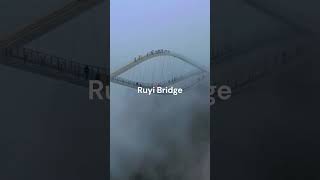 Ruyi Bridge Chinas Glass Walkway Over Yangtze River 🌉✨Crossing the Breathtaking Rainbow Bridge [upl. by Thorn232]