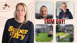 Trim day Hair amp Garden  Daily Vlog [upl. by Auhsot]