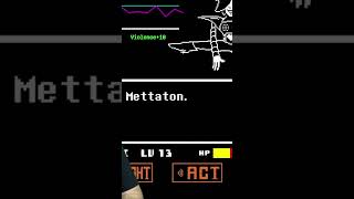 Mettaton EX battle let’s go undertale mettaton bossfight [upl. by Fretwell]