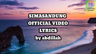 Abdillah simasandung official video lyrics [upl. by Aihsital]