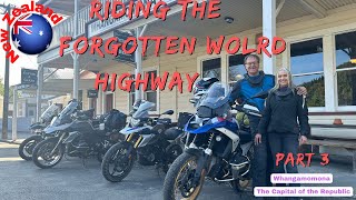 NZ Moto Adventures Episode 20 Forgotten World Highway Part 3 [upl. by Kammerer650]