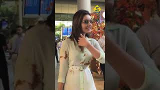 RAASHII KHANNA SPOTTED AT AIRPORT [upl. by Steele]