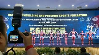 BODYBUILDING MIXED PAIR  POSEDOWN  PART 2  56th asian bodybuilding and physique sports 2024 [upl. by Hospers492]