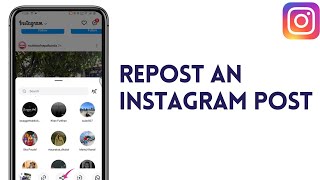 NEW HOW TO REPOST AN INSTAGRAM POST  FULL GUIDE 2024 [upl. by Wemolohtrab]