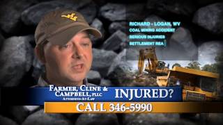 Coal Mining Accident Victim hired Farmer Cline amp Cambell [upl. by Anairt]