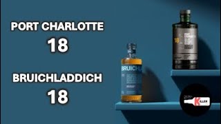 Episode 7 Bruichladdich 18 vs Port Charlotte 18 First review [upl. by Ahsied]