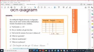 Matematik grundvux delkurs 3  Lägesmått från tabeller och diagram [upl. by Norbie]