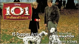 101 Dalmatians 1996  15 Puppies Arrive [upl. by Undry]