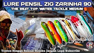 🔴LURE PENSIL ZIG ZARINHA90 ⁉️ [upl. by Anayia893]