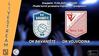 11042021 OK quotBAVANIŠTEquot Bavanište  OK quotVOJVODINAquot Novi Sad Full match Livestream [upl. by Niwrek]