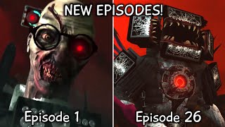 Skibidi Toilet Zombie Universe 1  26 All Episodes 60 FPS REMASTERED Upgraded Titans Episode 42 [upl. by Enilec210]