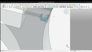 Comment créer un taraudage avec Fastener dans FreeCAD [upl. by Aldous]