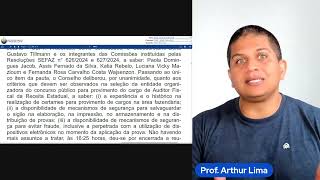 CONCURSO SEFAZ RJ ESCOLHENDO BANCA  R28000 E QUALQUER FORMAÇÃO SUPERIOR [upl. by Aztilay]