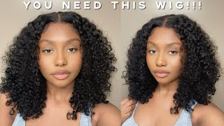 The most natural looking curly wig  Ft Klaiyi Hair [upl. by Ahsyek]