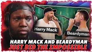 Harry Mack x Beardyman  When Pigs Fly  reaction [upl. by Enawtna]