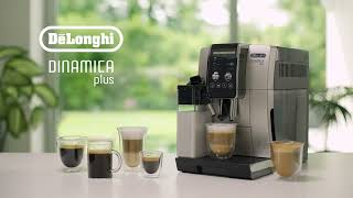 Cafetera superautomática Dinamica Plus ECAM38085SB  DeLonghi España [upl. by Garrek452]