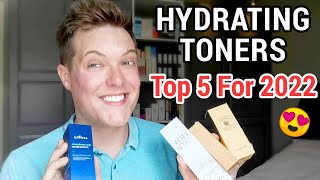 TOP 5 HYDRATING TONERS  2022  Korean Toners [upl. by Ariec]