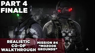 Splinter Cell Conviction COOP Walkthrough  Realistic  GHOST  Mission 4 quotMozook Groundsquot FINALE [upl. by Quickel]