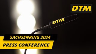 ReLive Press Conference 2  Sachsenring  DTM 2024 [upl. by Nadoj167]