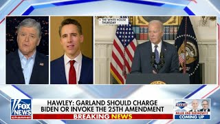 Hawley Calls On Garland To Prosecute Or Remove Biden Slams Presidents Campaign For Using TikTok [upl. by Blayne530]