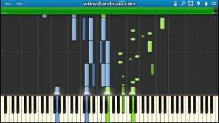 Tchaikovsky  The Nutcracker Suite Dance of the Mirlitons pianoSynthesia [upl. by Aynat]