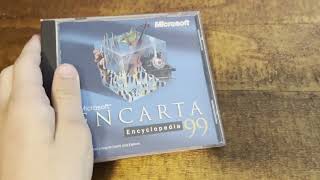 Microsofts Digital Encyclopedia Encarta 99 Demo [upl. by Joell]