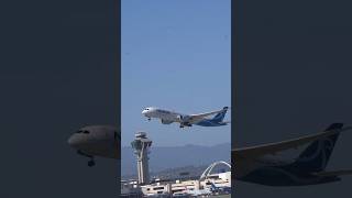 Norse Atlantic Airways Boeing B787 takeoff LAX planespotting shorts airplane aviation [upl. by Ahsiakal]