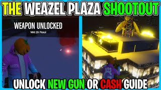 How To Do The WEAZEL PLAZA SHOOTOUT In GTA 5 Online [upl. by Htebarual]