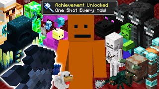 I Killed Every Mob with the MACE in Minecraft Hardcore [upl. by Eidnas]