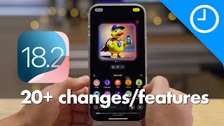 iOS 182  20 Features ChatGPT Genmoji Image Playground Apple Intelligence [upl. by Aidul406]