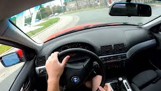 BMW E46 328i  STREET DRIFT [upl. by Ithaman]