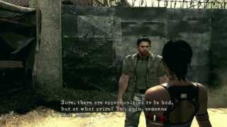 Resident Evil 5 Hidden Conversation for Chris and Sheva Chapter 11 [upl. by Lipfert]