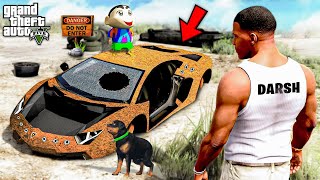 Franklin Fixing BROKEN CARS to SUPER LUXURY CARS in GTA 5 [upl. by Bussy]