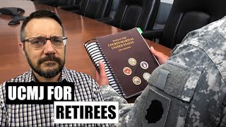 Are Retirees Subject To UCMJ [upl. by Ytirahs]